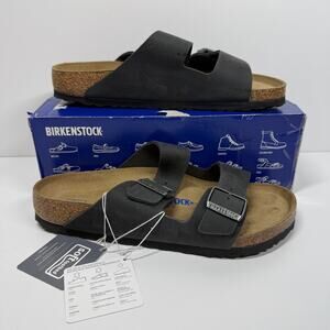 NIB • Birkenstock Arizona Soft Footbed Oiled Leather Size:42 L11/M9 Normal Width